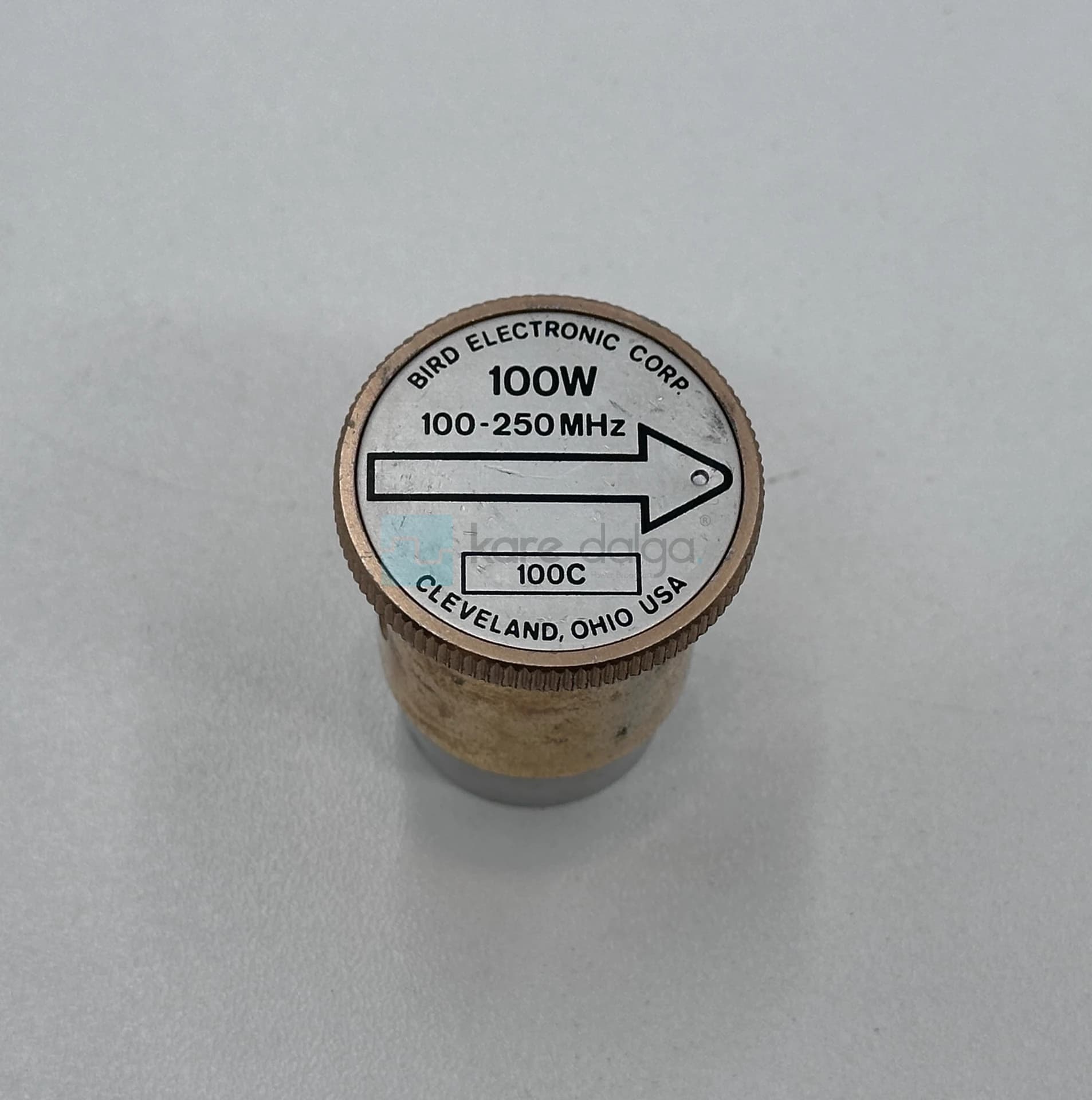 Bird 100c 100–250 Mhz 100 Watt Wattmetre Elementi - Görsel 1