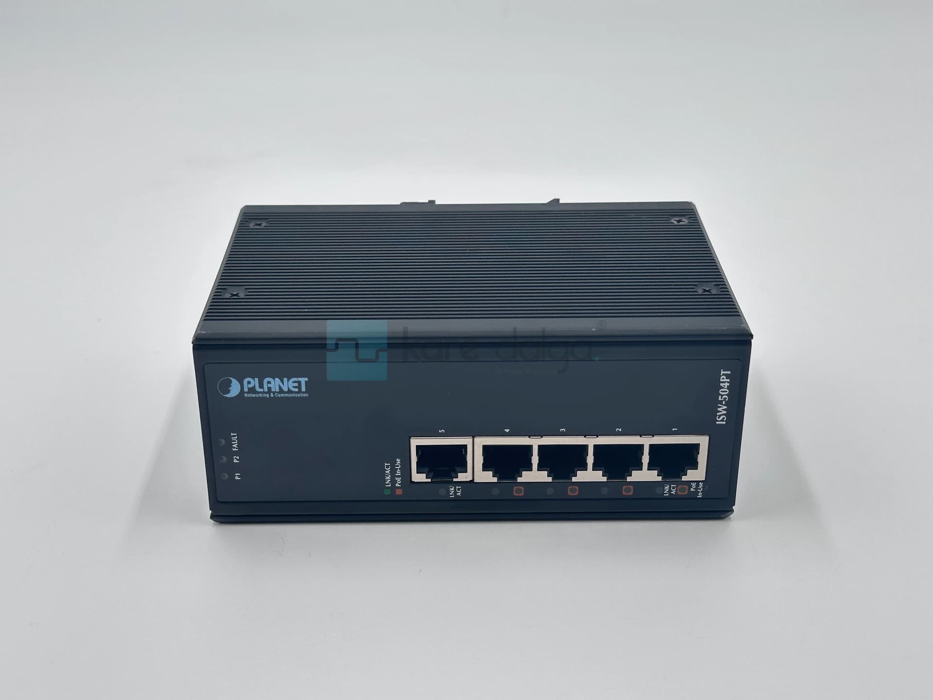 Planet Isw-504pt – 5 Port 10/100 Mbps 4 Port Poe+ Endüstriyel Ethernet Switch - Görsel 2