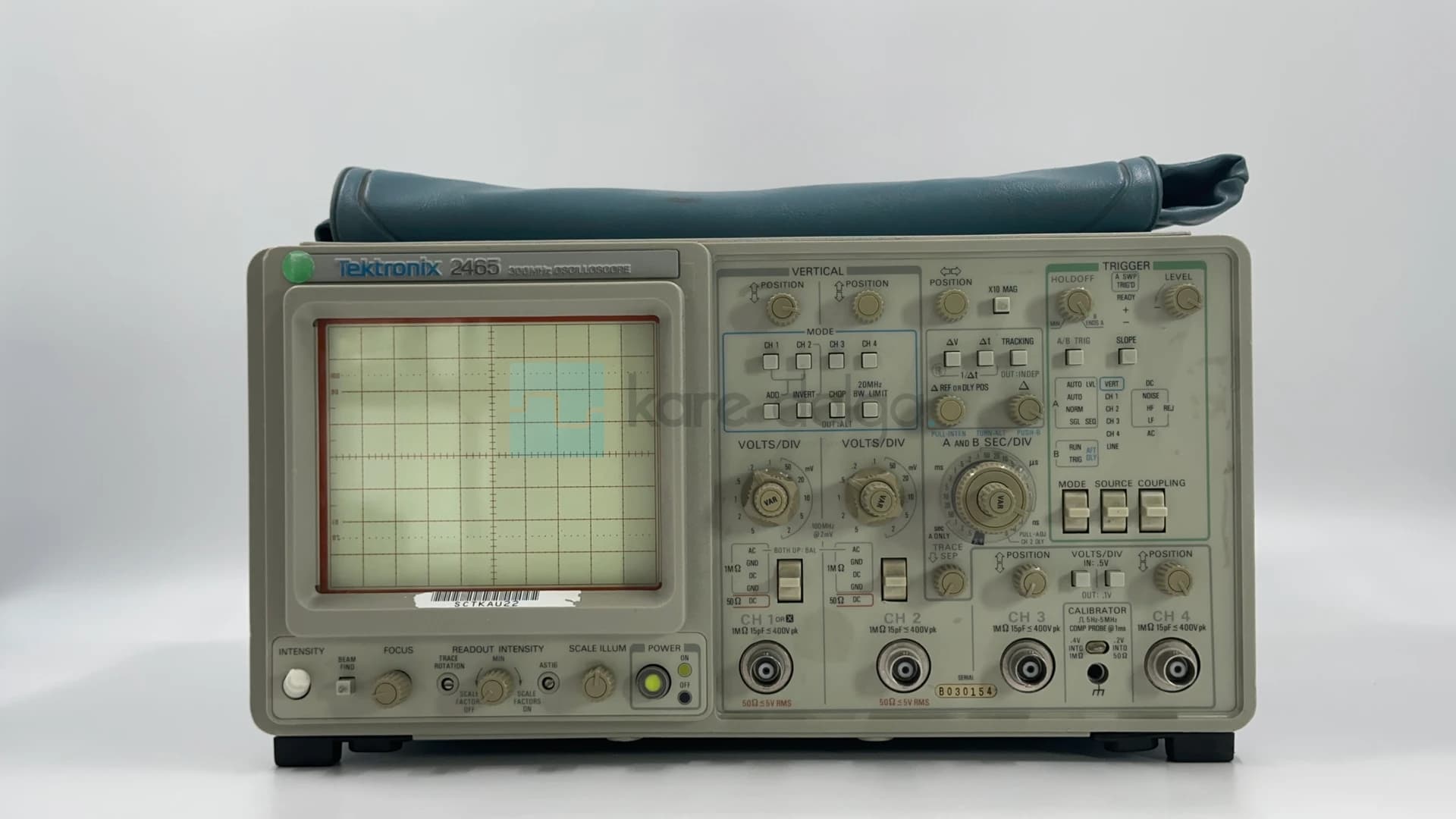 Tektronix 2465 – 4 Kanal 300 Mhz 1.17 Ns Analog Osiloskop - Görsel 1