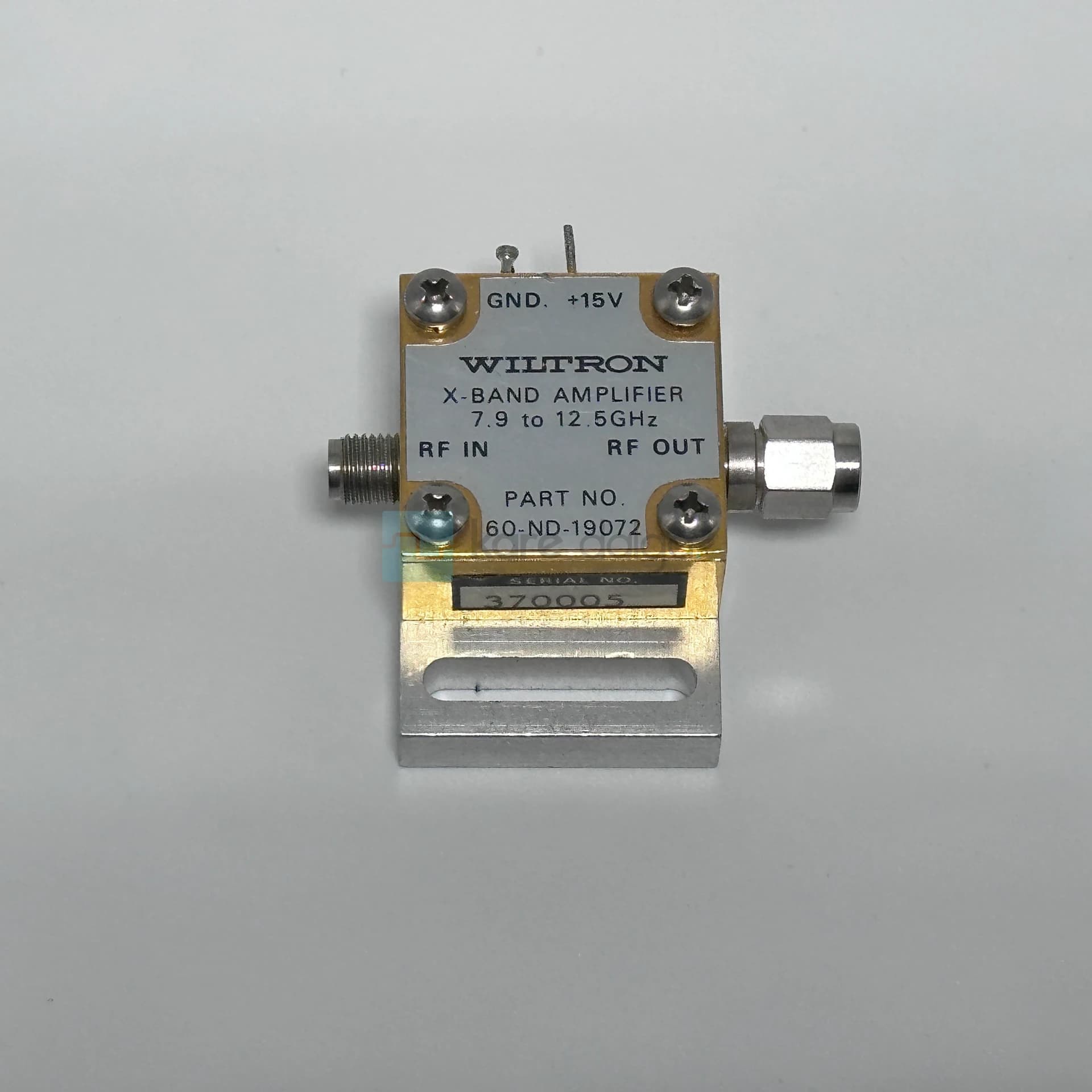 Wiltron 60-Nd-19072 7.9–12.5 Ghz X-Band Rf Amplifikatörü - Görsel 1