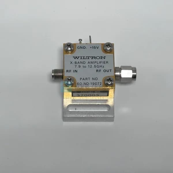 Wiltron 60-Nd-19072 7.9–12.5 Ghz X-Band Rf Amplifikatörü