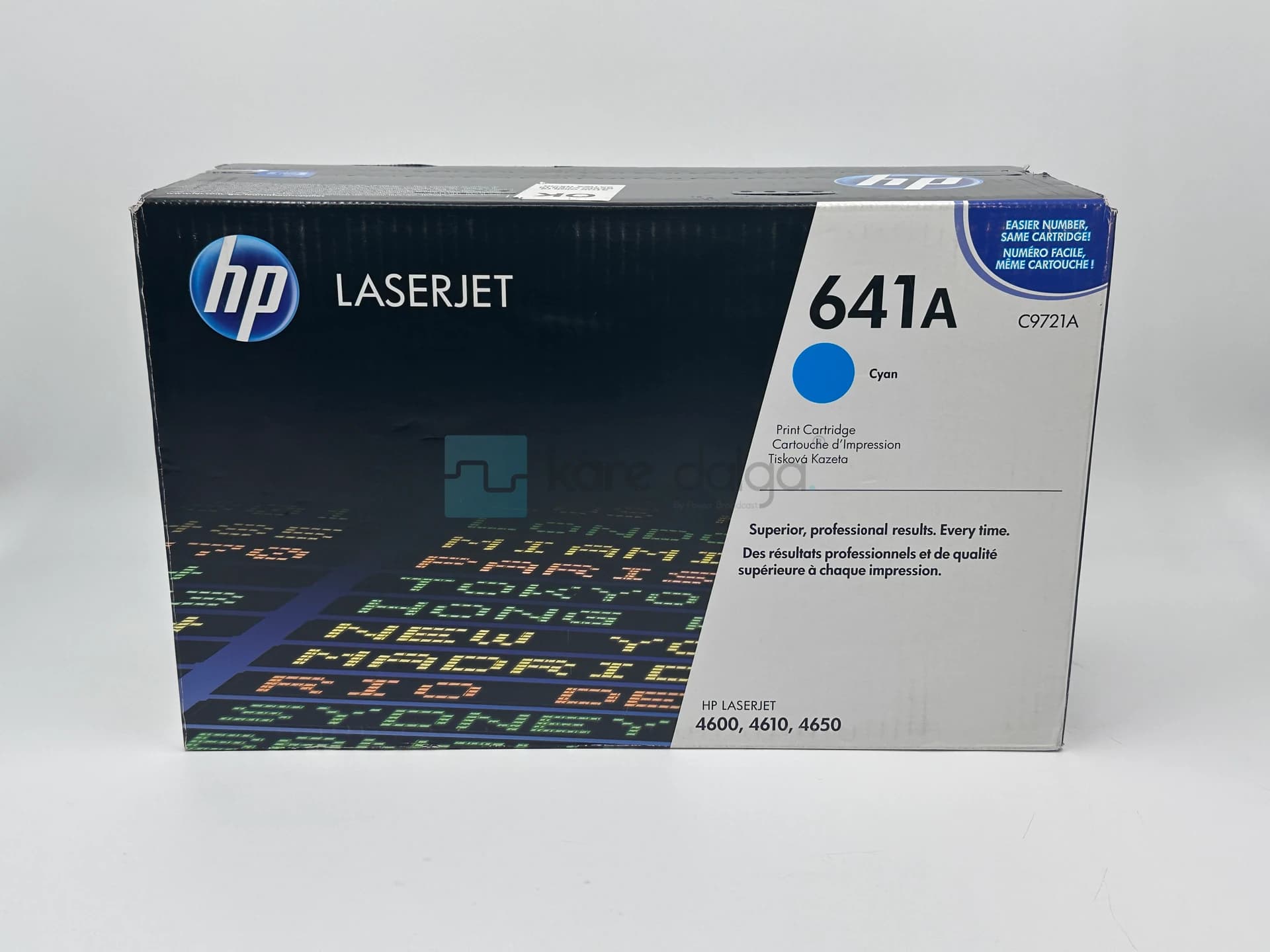 Hp 641a C9721a Cyan Mavi Toner - Görsel 1