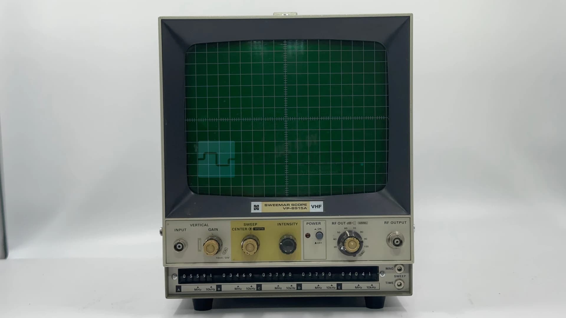 Sweemar Scope Vp-8915a – Vhf X-Y Crt Sinyal Monitörü - Görsel 1