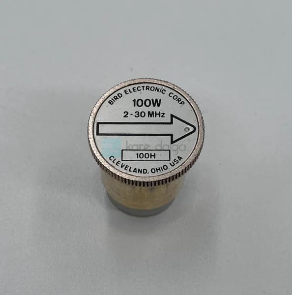 Bird 100h 2–30 Mhz 100 Watt Wattmetre Elementi