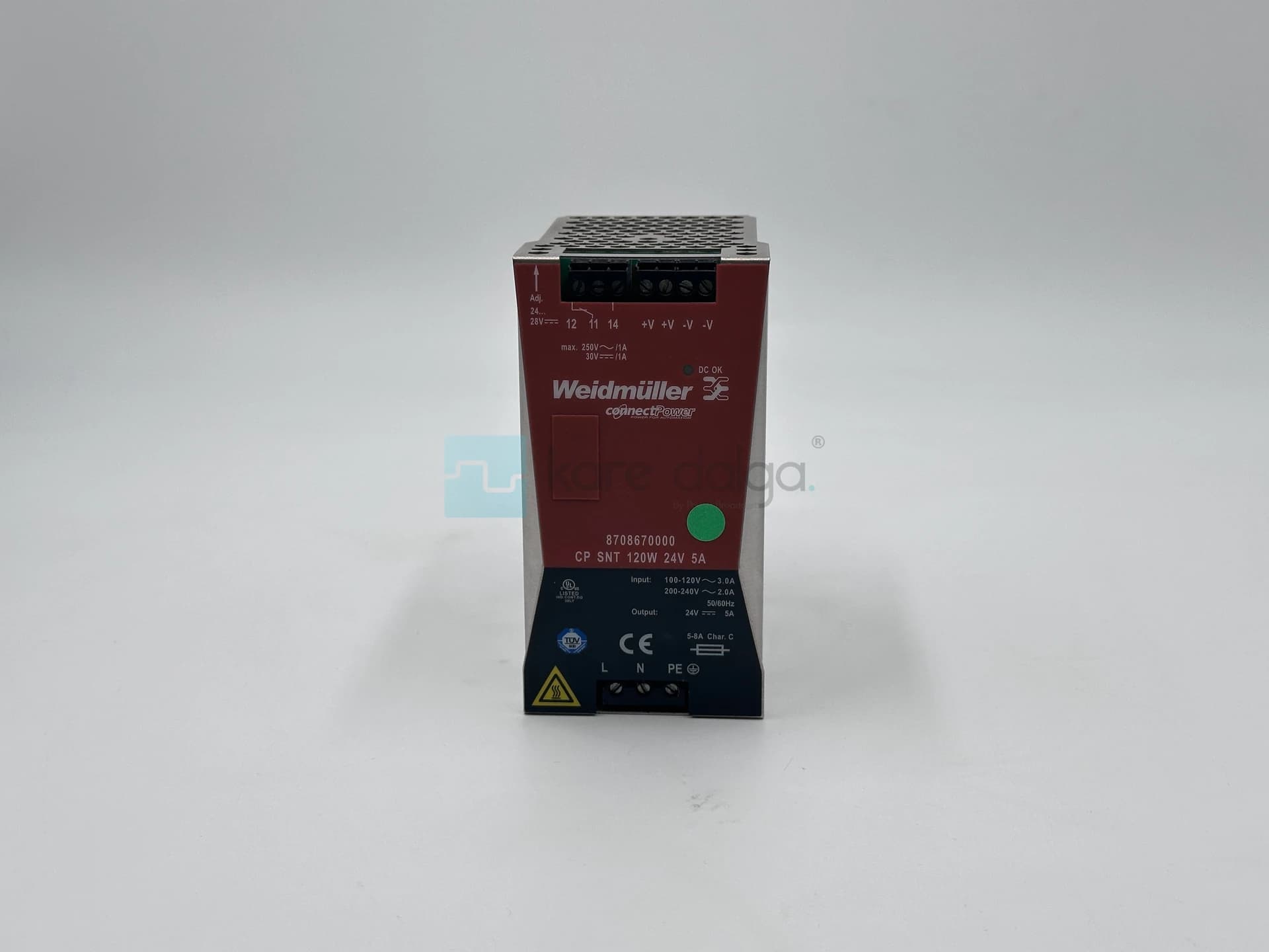 Weidmüller Connectpower 8708670000 Ray Montaj Güç Kaynağı - Görsel 3