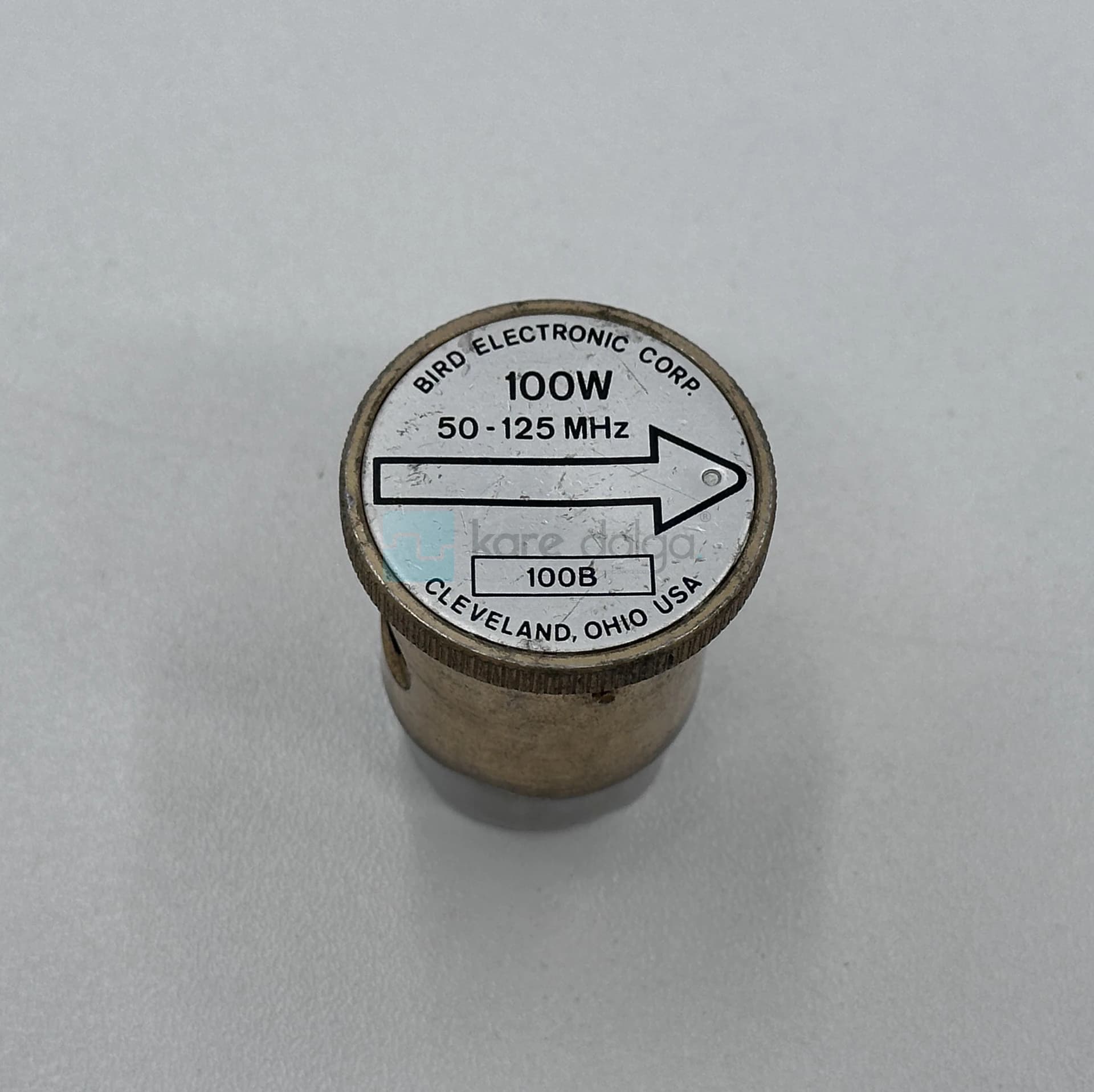 Bird 100b 50–125 Mhz 100 Watt Rf Wattmetre Elementi - Görsel 1