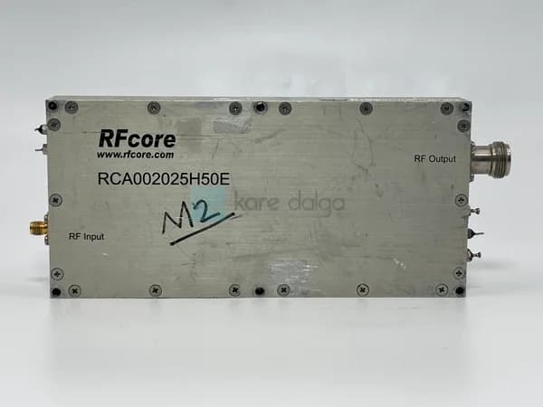 Rfcore Rca002025h50e 20–250 Mhz 50 Dbm 100 W Rf Güç Amplifikatörü