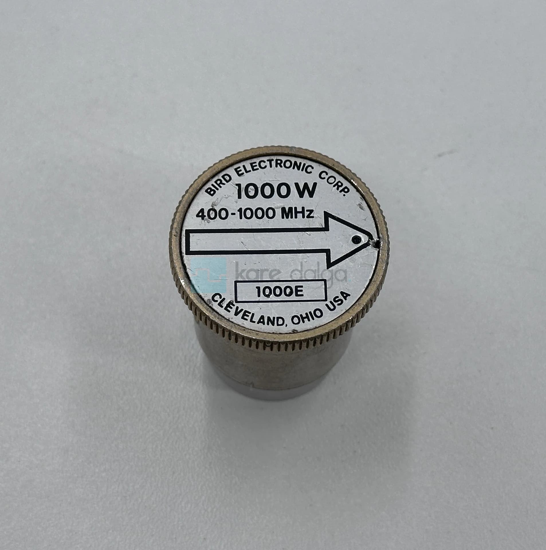 Bird 1000e 400–1000 Mhz 1000 Watt Wattmetre Elementi - Görsel 1