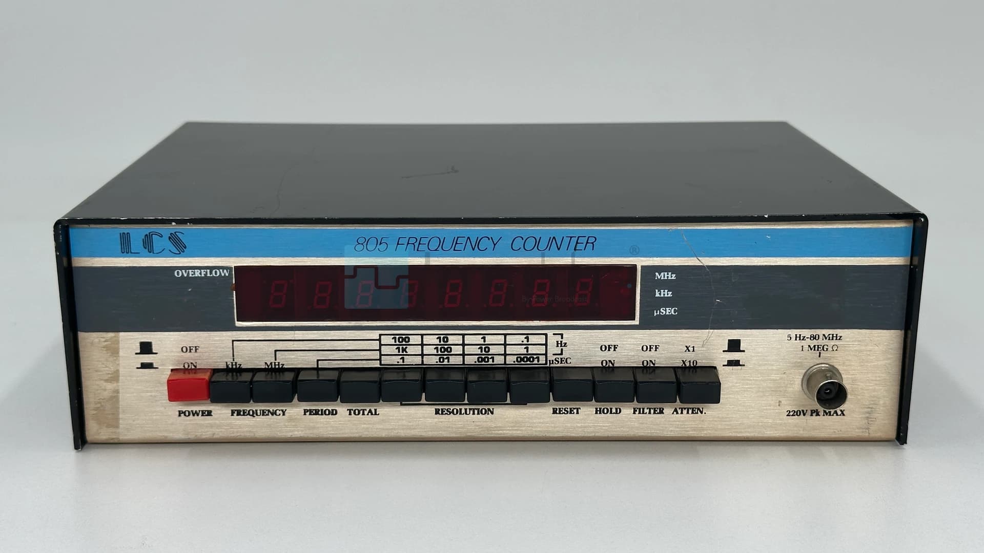 Lcs 805 8 Dijit 5 Hz – 80 Mhz Frekans Sayacı - Görsel 1