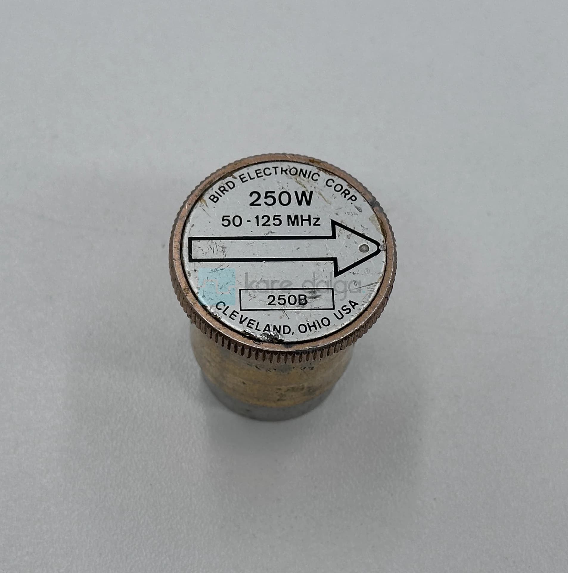 Bird 250b 50–125 Mhz 250 Watt Wattmetre Elementi - Görsel 1