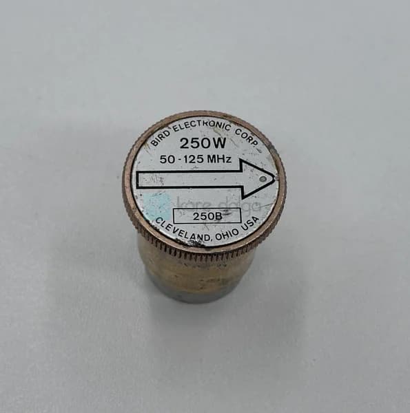 Bird 250b 50–125 Mhz 250 Watt Wattmetre Elementi