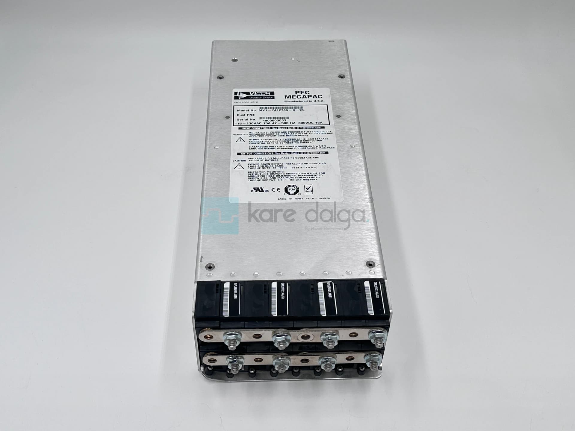 Vıcor Mx11-7412745-G-El – Pfc Megapac Güç Kaynağı - Görsel 1