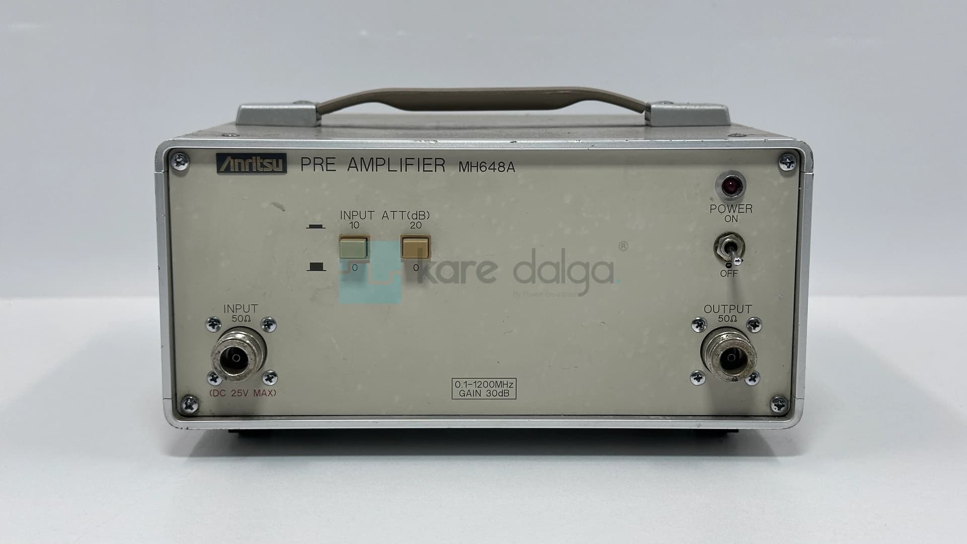 Anritsu Mh648a 0.1–1200 Mhz 30 Db Rf Pre-Amplifikatör - Görsel 2