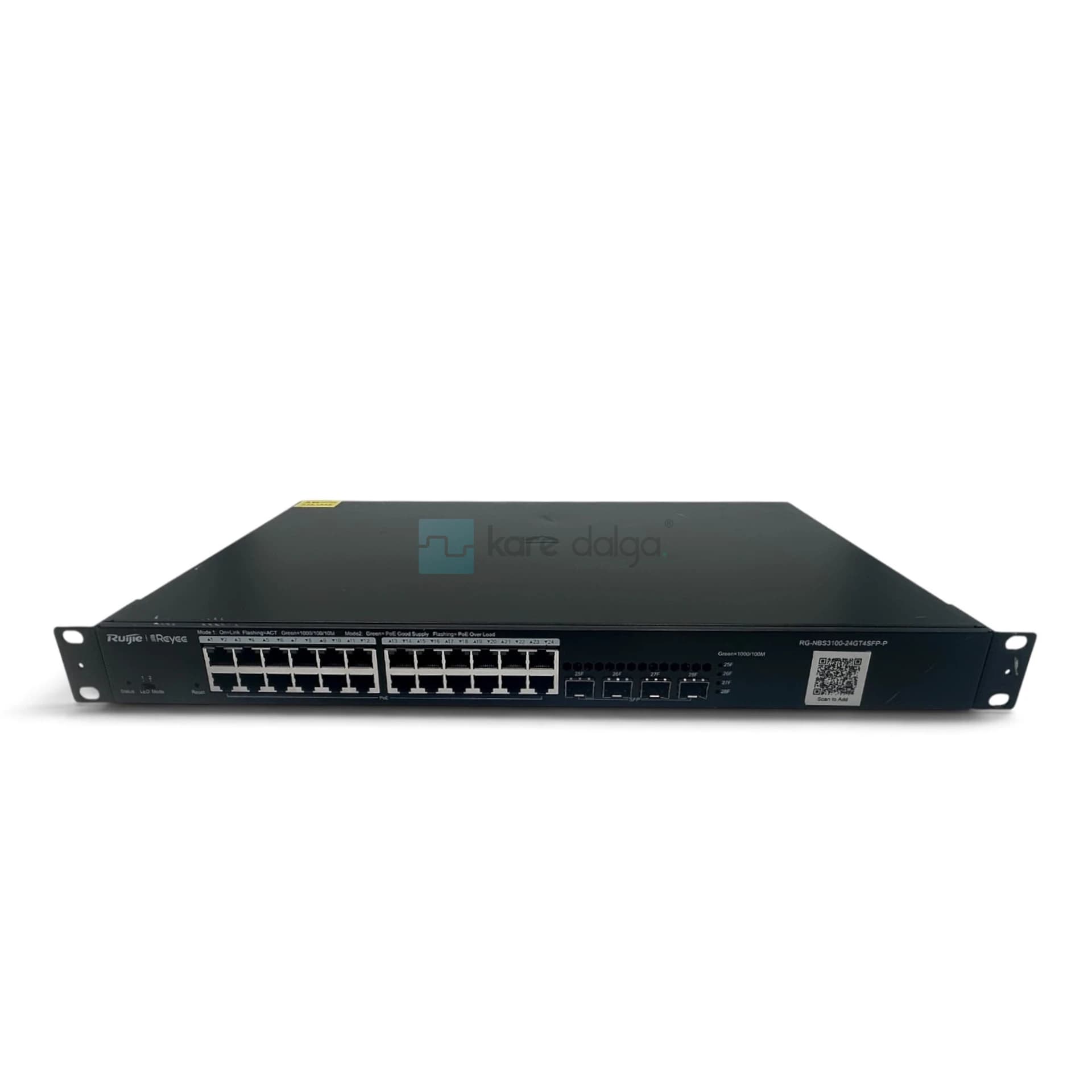 Ruijie Reyee Rg-Nbs3100-24gt4sfp-P – 24 Port Gigabit Poe+ Yönetilebilir Network Switch - Görsel 3