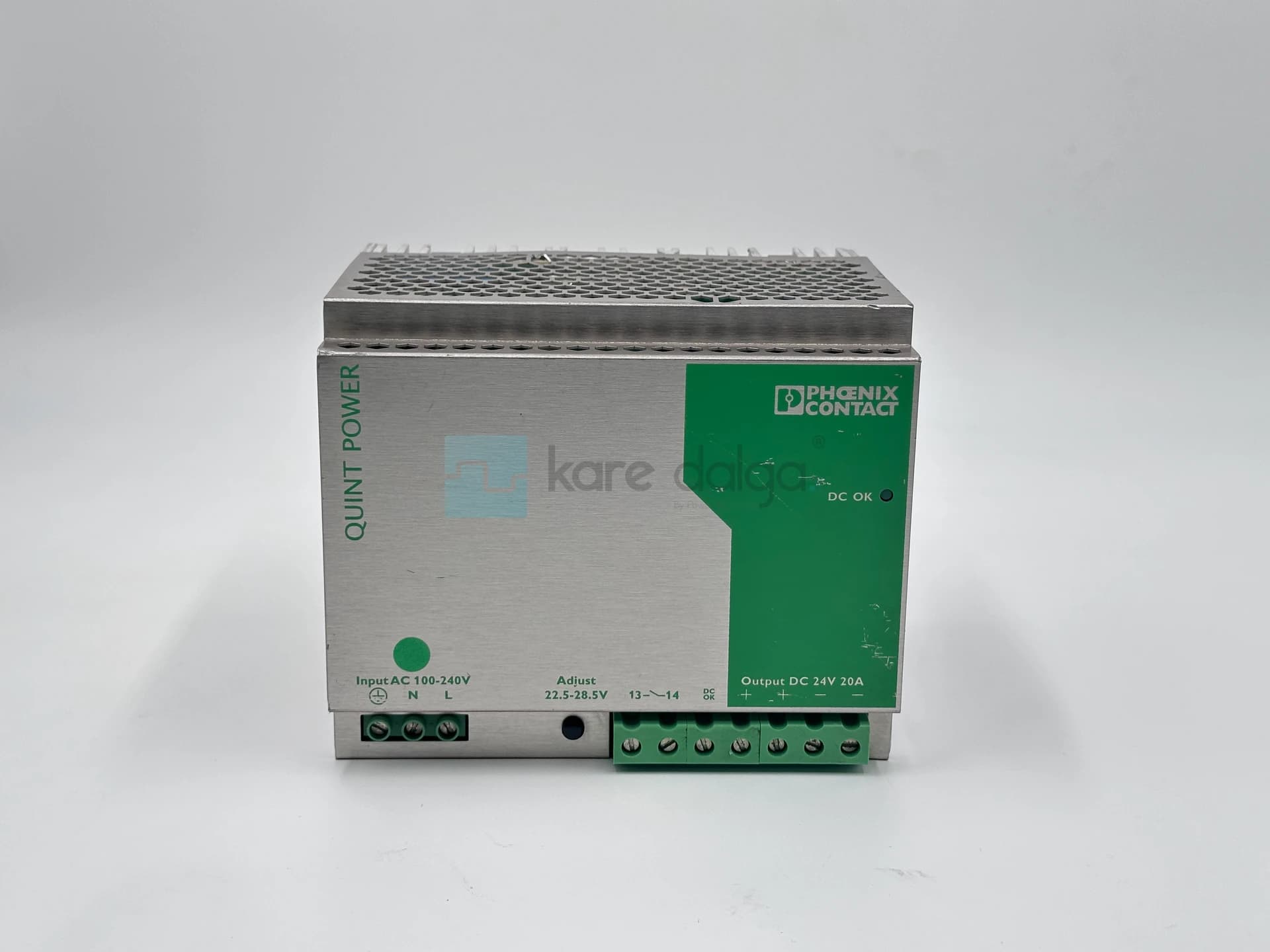 Phoenix Contact Quınt-Ps-100-240ac/24dc/20 – Ray Montaj Güç Kaynağı - Görsel 1