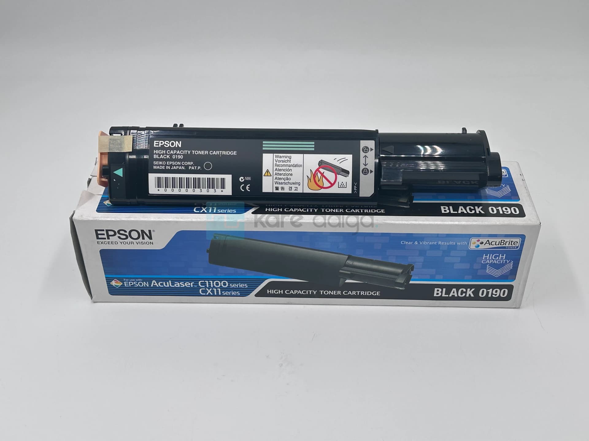 Epson 0190 Siyah Kartuş - Görsel 1